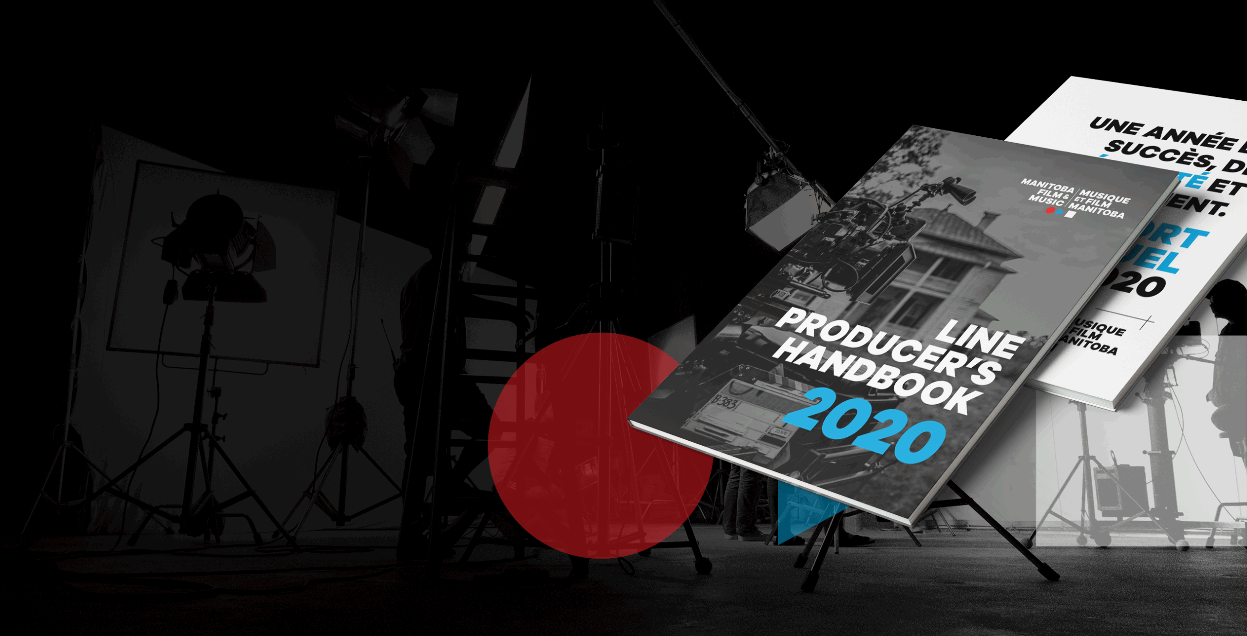 Manitoba Film & Music Annual Report cover.