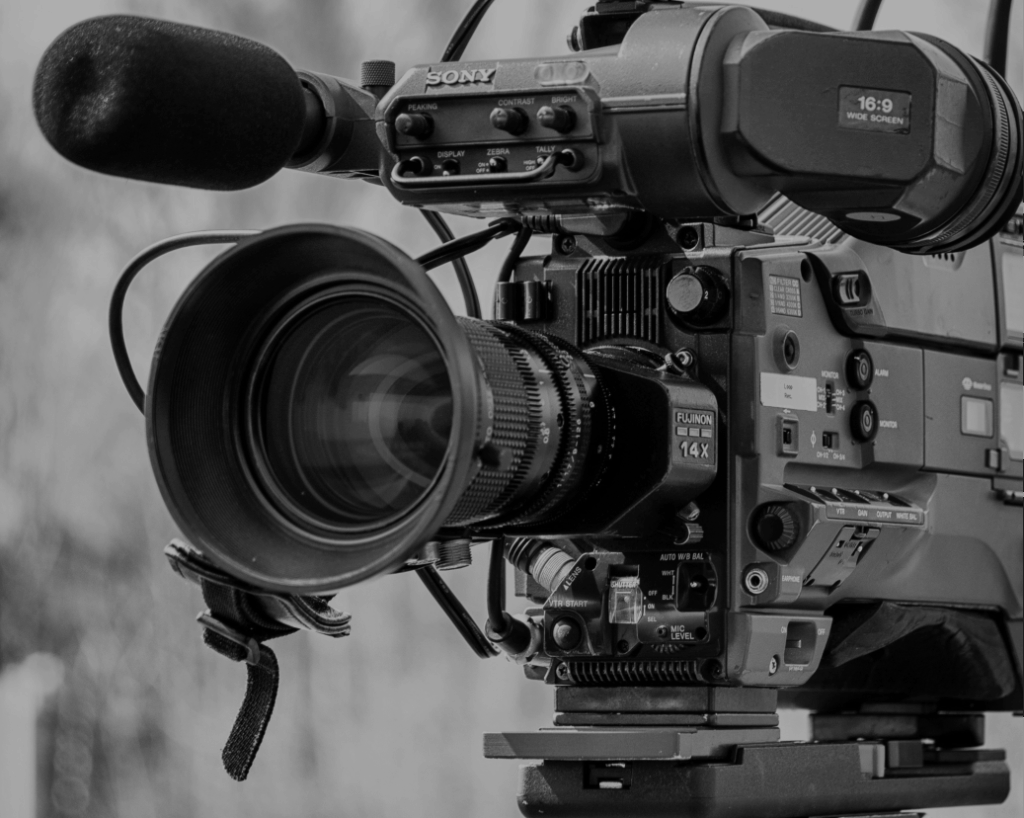 Film camera.