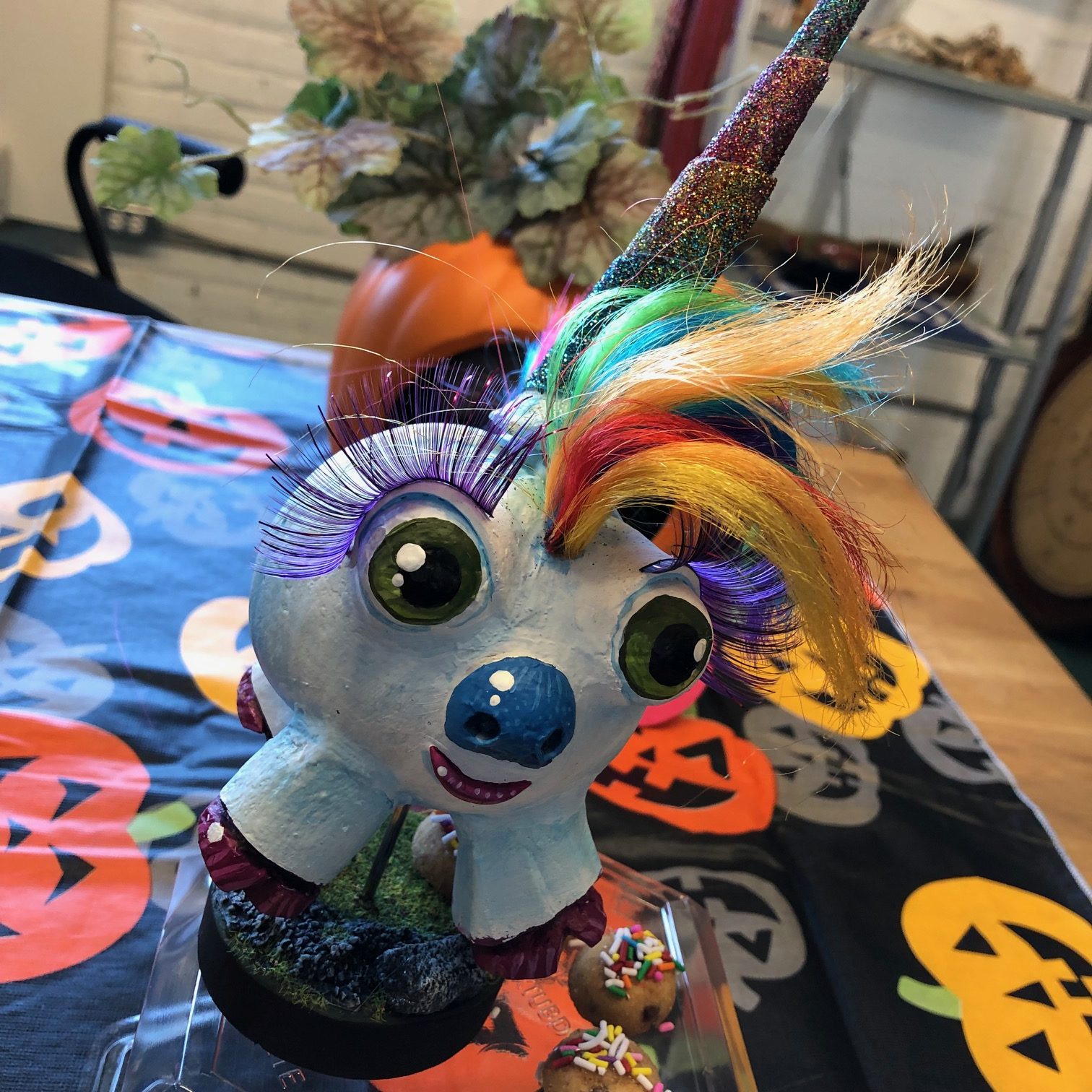 Unicorn pumpkin