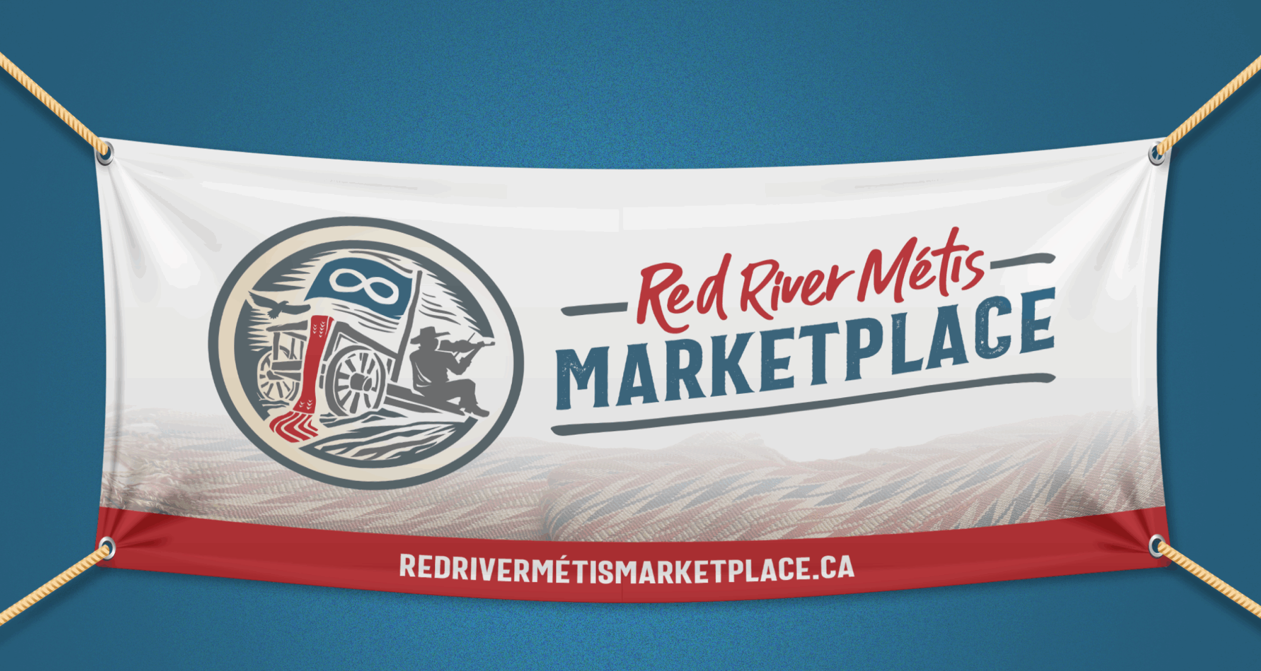 Red River Métis Marketplace banner.
