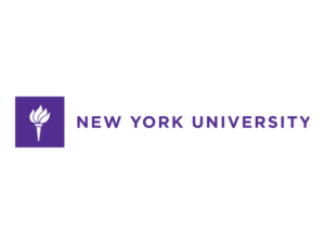 New York University logo.